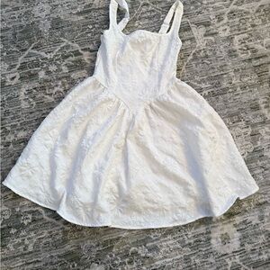 Elegant White Kids Dress